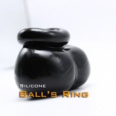 (RD1082)Silicone Ball Bag Ball's Ring Fetish Wear